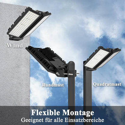 HOPEDAMAI LED Strassenleuchte 200W - Mastmontage