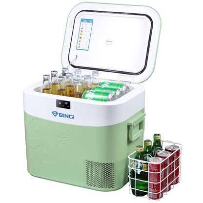 BINGI Kompressor-Kühlbox 22 Liter, 12/24 V und 230 V, HC-22P2 – Kühl- und Gefrierbox für Auto, Camping und Zuhause