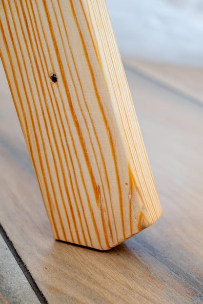 DRABEST Holz Klapp-Stehleiter - 2x5 Sprossen Beidseitig