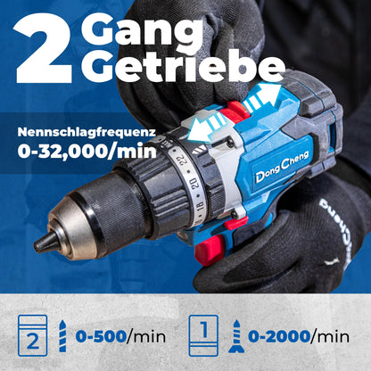 Dong Cheng Akku Schlagbohrschrauber DCJZ03-13 18V 120Nm bürstenlos