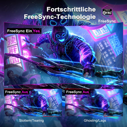 Minifire MFG24C1 Curved Gaming Monitor 24 Zoll Schwarz