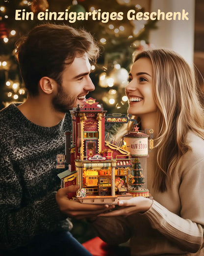 ROKR Gift Factory 3D Holzpuzzle Spieluhr Modellbausatz - EAB01