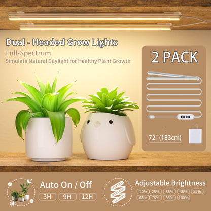 BACEKOLL Pflanzenregal mit Wachstumslichtern, 6 Ebenen, halbmond