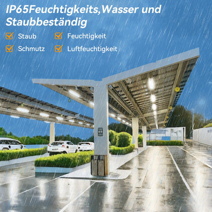 JESLED LED Feuchtraumleuchte 120cm IP65 30W 5200 Lumen 4000K 6 Stück