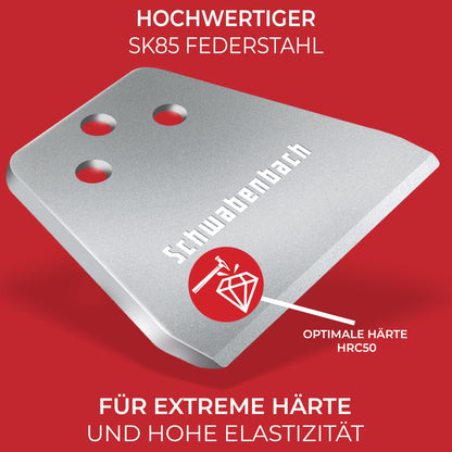 SCHWABENBACH Verbesserter Spachtelmeissel Bodenschaber - SDS-Plus 125x250mm