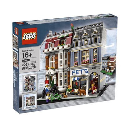 Lego 10218 Zoohandlung – Detailliertes Modulares Gebäude Set