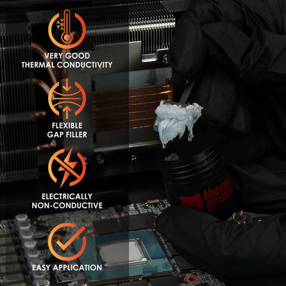 Thermal Grizzly TG Putty Pro Wärmeleitpaste 30 g für GPU und PCB