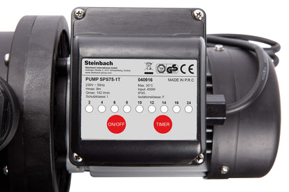 Steinbach Filterpumpe SPS 75-1T, selbstsaugend, mit Zeitschaltuhr