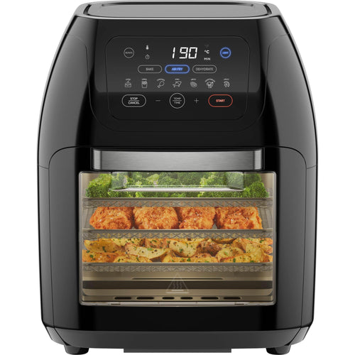 Chefman Multifunktionale Digitale Heissluftfritteuse XL 10L - Schwarz