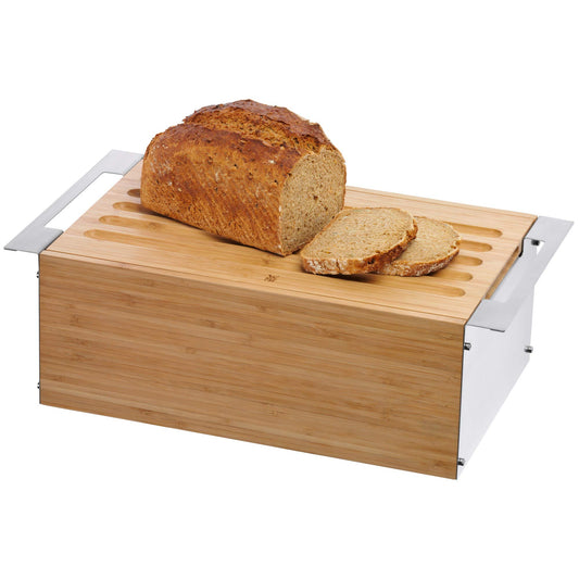 WMF Gourmet Brotkasten - Bambus Schneidebrett Brotbox