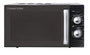 Russell Hobbs RHM1731B Inspire Solo-Mikrowelle, 17 L, 700 W, schwarz, Tür in Spiegeloptik