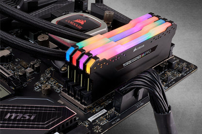 Corsair Vengeance RGB PRO DDR4 32GB 3600MHz Speicherkit - Schwarz
