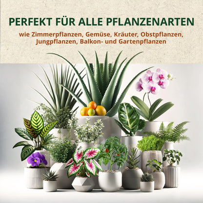 ORAGARDEN Wurmhumus mit Perlite für lockeren Boden – Pflanzenerde 24L