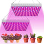 Randaco LED Pflanzenlampe Vollspektrum, 2x45W, 225 LEDs, 4050 lm, quadratisches Panel zur Deckenmontage