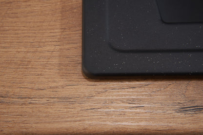 Respekta Boston Mineralitespüle – schwarz, 1 Becken, 86x50 cm