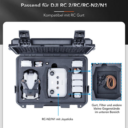 Lykus Titan MM410 wasserdichter Koffer für DJI Mini 4 Pro/Mini 3