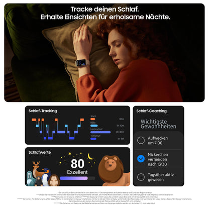 Samsung Galaxy Fit3 Smartwatch, Fitness-Tracker, Silber