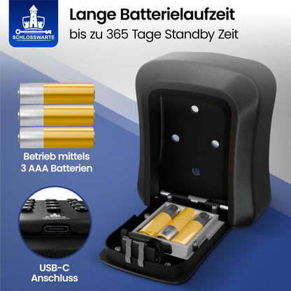 Schlosswarte Digitaler Schlüsseltresor – Hohe Sicherheit