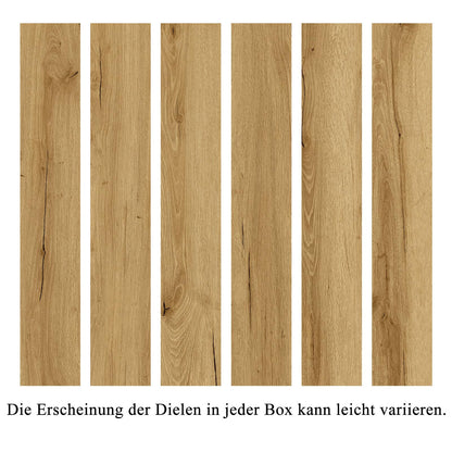 Mysflosy Vinylboden selbstklebend PVC Bodenbelag Eiche 36 Dielen 5 m²