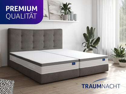 Traumnacht Exklusiv 7-Zonen 1000 TFK Matratze H4 100x200 cm