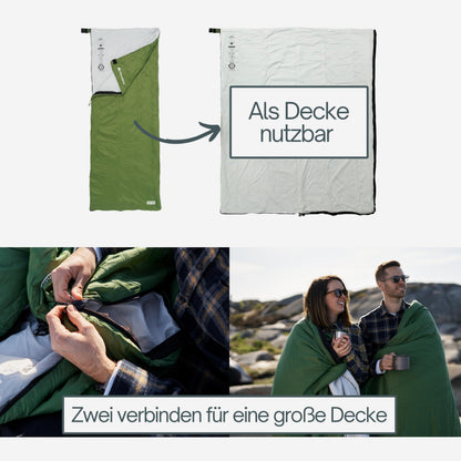 Trinordic Deckenschlafsack 700 g – ultraleichter Sommerschlafsack