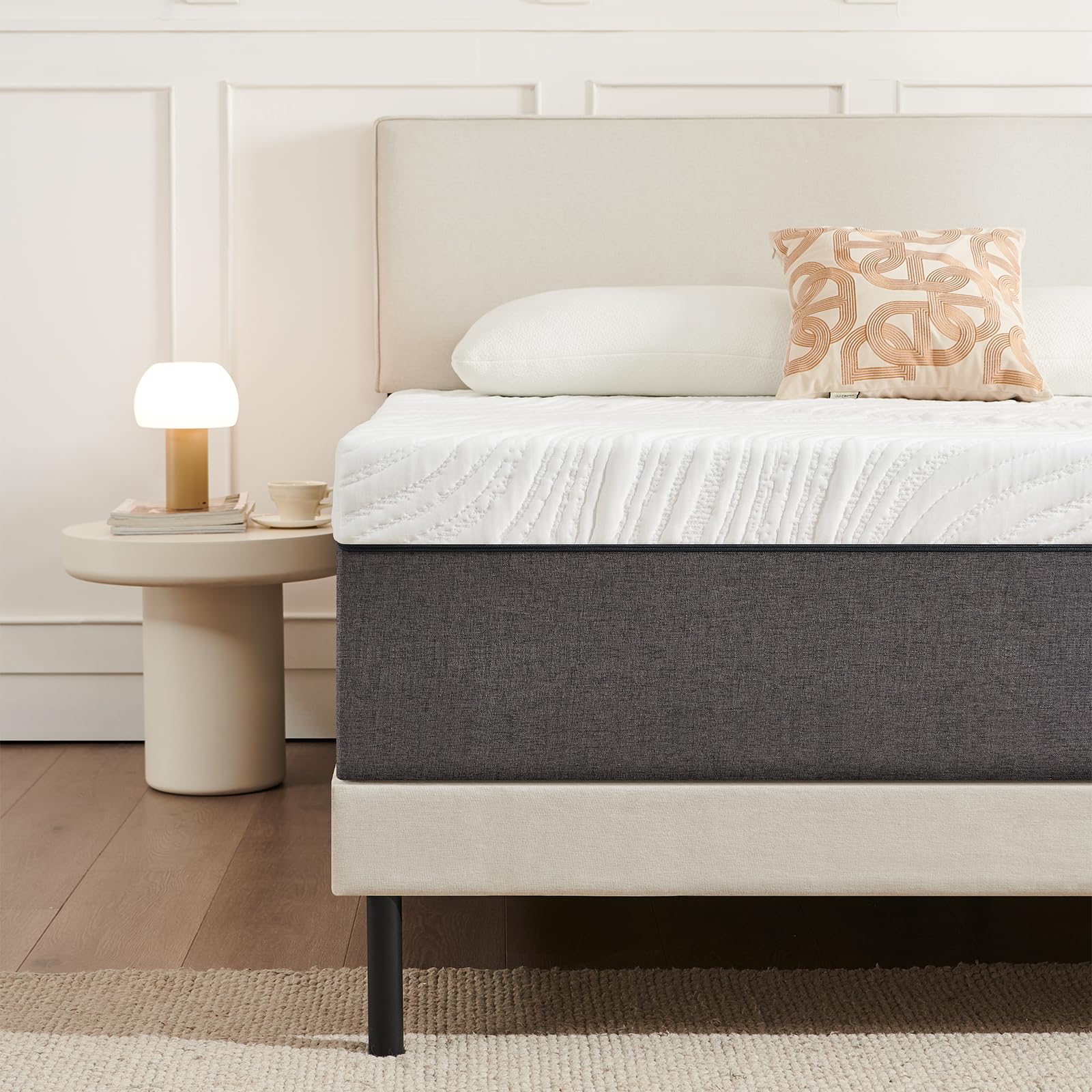 Twirest Orthopädische Kaltschaummatratze 90x200 cm H3, Höhe 16 cm, mit abnehmbarem Mikrofaser-Bezug