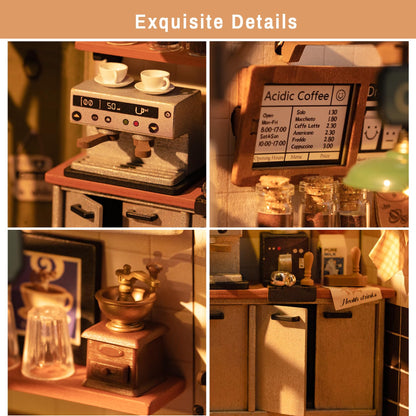 Rolife DIY Miniature House Café Shop DG162 Miniaturhaus Bausatz