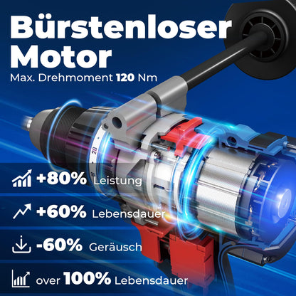 Dong Cheng Akku Schlagbohrschrauber DCJZ03-13 18V 120Nm bürstenlos