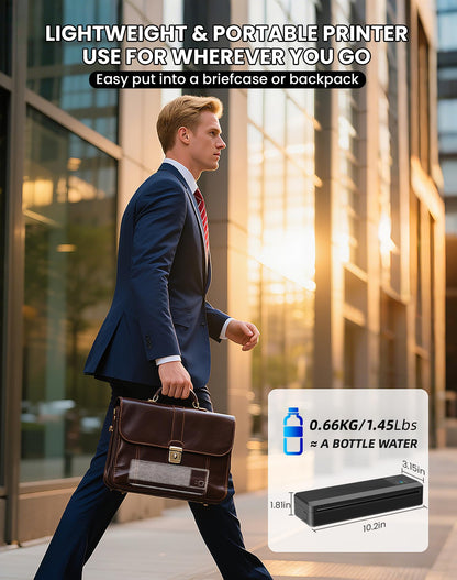 vretti P83 Mobiler Thermodrucker A4 mit Bluetooth und USB-C