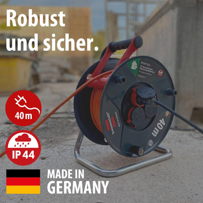 Brennenstuhl Garant V2 IP44 Kabeltrommel Outdoor 40m 3 Steckdosen