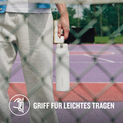 Stanley Flip Straw 2.0 Trinkflasche mit Strohhalm - 1.06L Rose Quartz