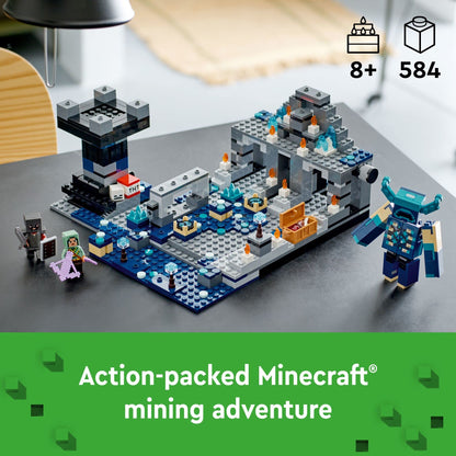 LEGO® Minecraft 21246 Das Duell in der Finsternis Set