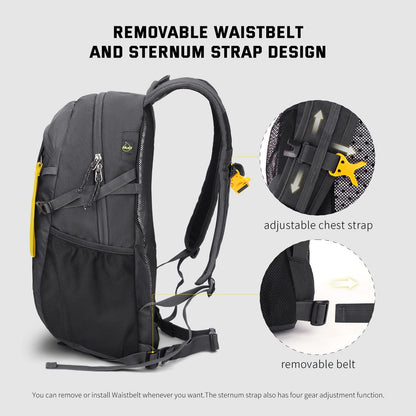 SKYSPER LANTC20 Wanderrucksack 20L mit Rückenbelüftung