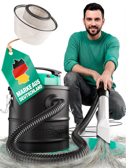 Smabix Aschesauger SMX-AS-01, 18 L, 1200 W, inkl. HEPA-Filter