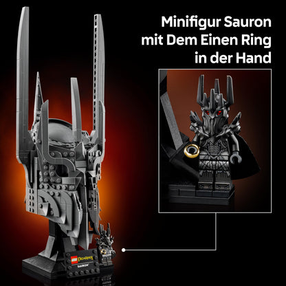 LEGO Icons 11373 Der Herr der Ringe: Saurons Helm Bauset