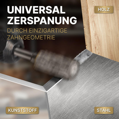Adlerfokus Hartmetall-Frässtifte Set, 24 Stück, 3 mm Schaft