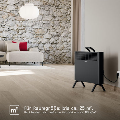 STIEBEL ELTRON CNS-B 2000 Plus LCD move Elektroheizung – 2 kW Schwarz