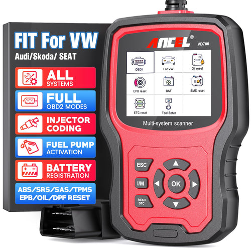ANCEL VD700Pro OBD2 Diagnosegerät – für VAG Fahrzeuge