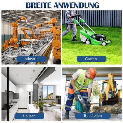 Warmfay Wandverteiler Baustrom - CEE 16A/32A, 4x 230V, FI/LS IP67