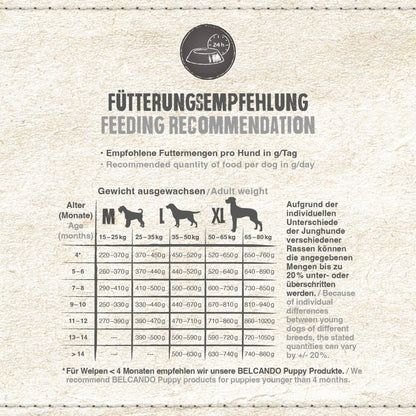 BELCANDO Junior Maxi Trockenfutter Junghunde grosser Rassen 12.5 kg