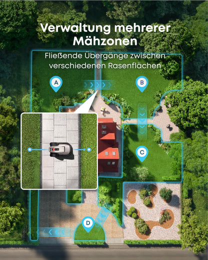 eufy E15 Mähroboter ohne Begrenzungskabel - bis 800m²