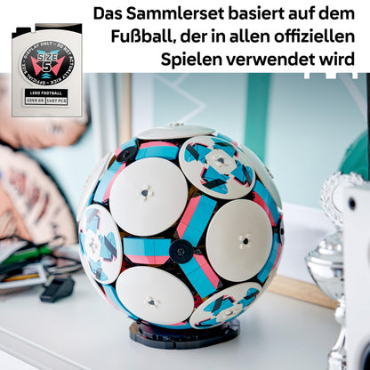 LEGO Editions Fussball 43019 Bauset mit Mini-Stadion, 1498 Teile