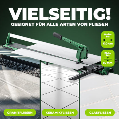 BOLKERS® ProCut XL 1200 Fliesenschneider - 1200mm Schnittlänge
