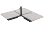 Schneider Plattenständer Standard 837-15 für Wegeplatten, Stahl, anthrazit