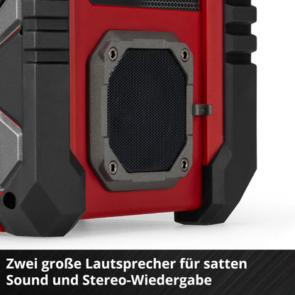 Einhell TE-CR 18 Li DAB+/FM/BT Akku-Baustellenradio - Solo