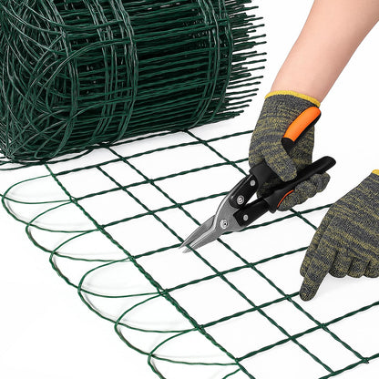 Floordirekt Beetzaun Metall Ziergeflecht 40 cm x 25 m Beeteinfassung