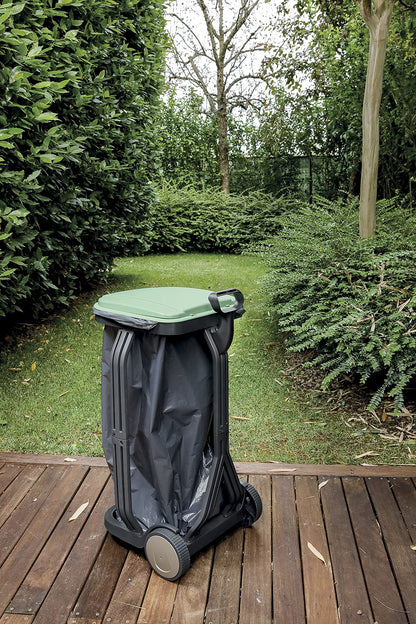 G.F. Müllsackständer RECO aus recyceltem Kunststoff, Grün