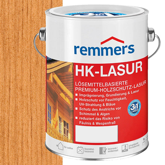 Remmers HK-Lasur 3in1 Holzlasur aussen - Pinie/Lärche 10 Liter. Farbton Pinie/Lärche. Schützt und dekoriert Außenholz.
