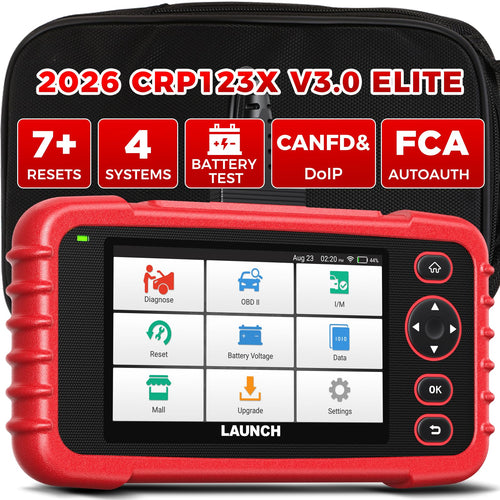 LAUNCH CRP123X V3.0 OBD2 Diagnosegerät mit 7 Reset-Funktionen