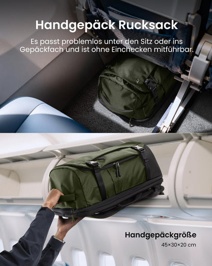 tomtoc Navigator T66 Liteway Reiserucksack 28L für 16 Zoll Laptop
